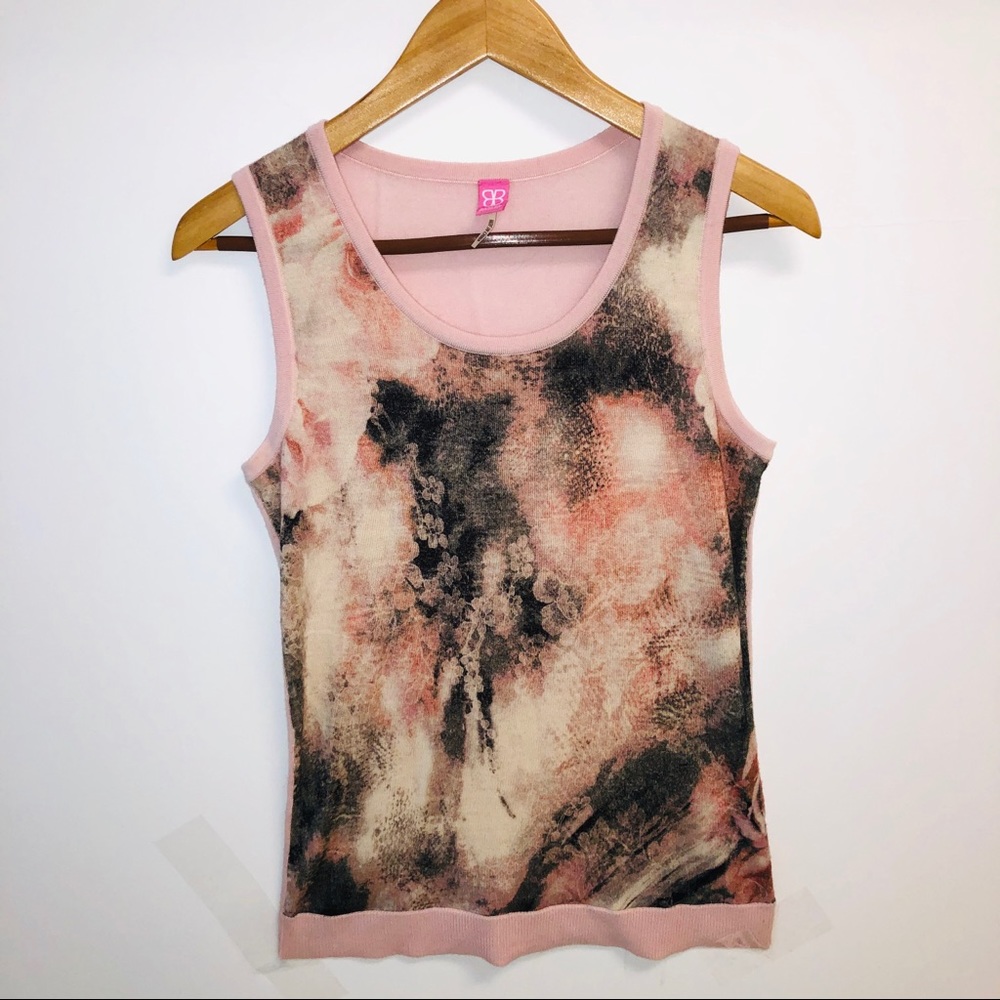Bassler sleeveless wool top.